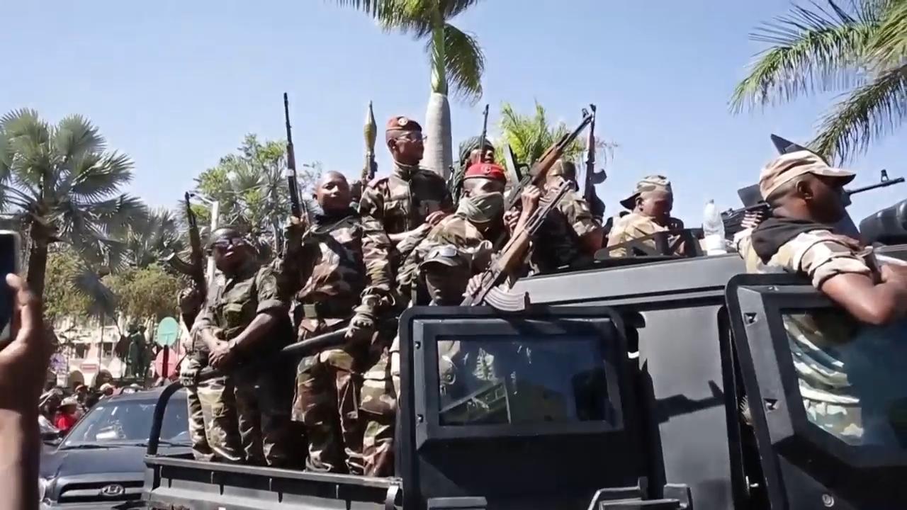 Madagascar's president says he fled the country in fear for his life after military rebellion