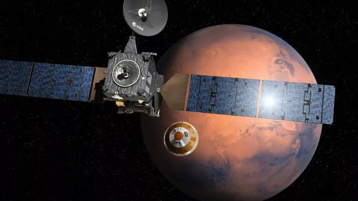 Check out the interstellar comet that just whizzed past Mars