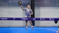 Iniesta juega su primer torneo profesional de pádel en el circuito APPT