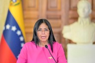 Acusó una guerra psicológica. La vicepresidenta de Venezuela desmintió negociaciones con Estados Unidos para sacar a Maduro del poder