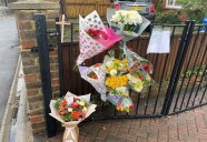 Floral tributes left for motorcyclist who died after Honda CBR hit wall along Walderslade Road, Chatham