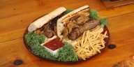 German-Style Beer Brat Sandwich