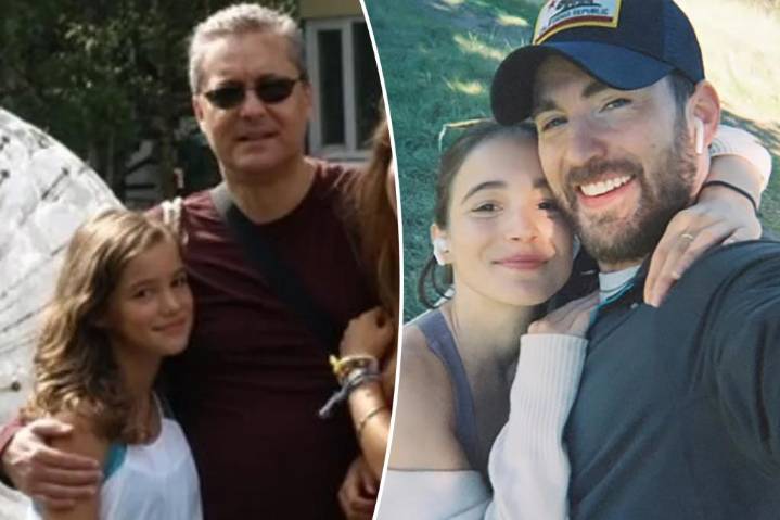 Chris Evans' father-in-law dropped baby hint before actor welcomed first child with Alba Baptista