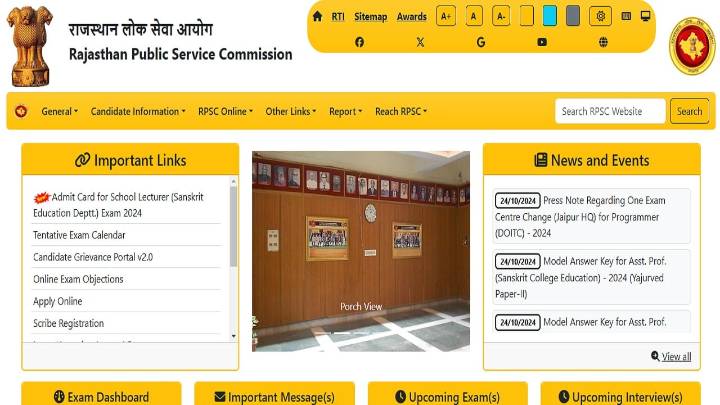 RPSC RAS final result 2023 declared at rpsc.rajasthan.gov.in; Ajmer’s Kushal Chaudhary tops