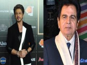 SRK receives Cine Icon award for late actor Dilip Kumar