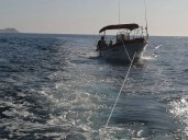 Rescatan a cinco personas y embarcación que presentó daños 4 millas náuticas de Los Cabos