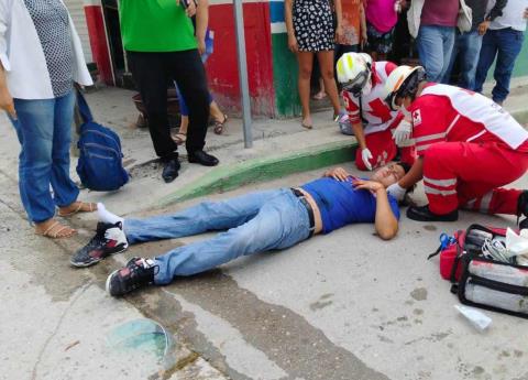 JOVEN HERIDO EN ACCIDENTE
