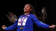 Women's-only Athlos meet puts long jump in Times Square spotlight