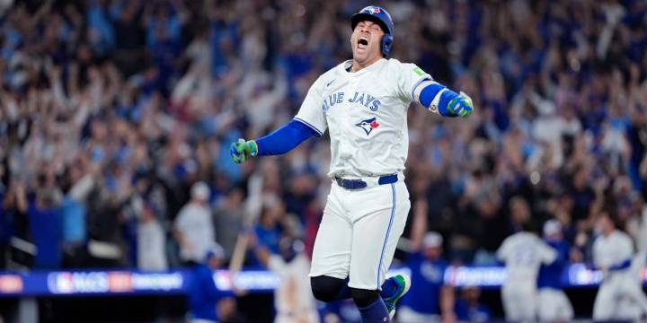 George Springer in Los Angeles after winning World Series MVP there