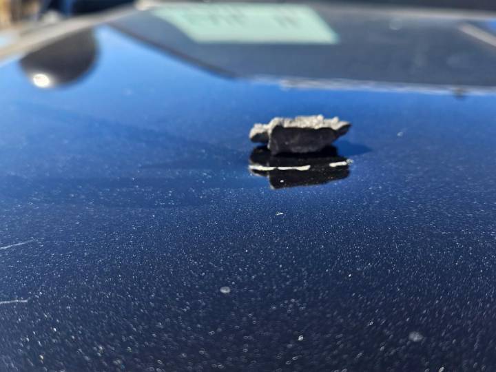 CHP produces incident report after artillery round from Camp Pendleton prematurely detonated midflight, debris striking patrol vehicle