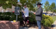 Texarkana replaces stolen memorial, unveils new marker