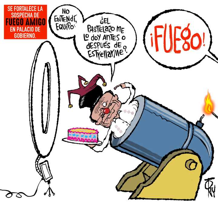 Cartón de Tony: El show debe terminar