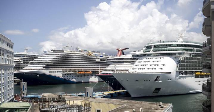 Semana activa con la llegada de ocho cruceros