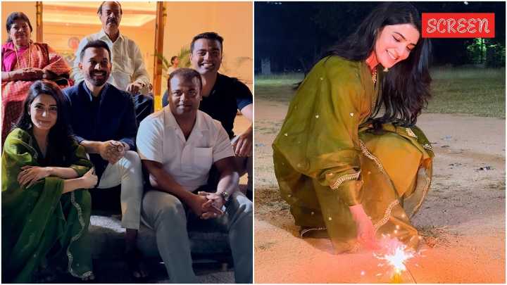 Samantha Ruth Prabhu is ‘filled with gratitude’ as she celebrates Diwali with rumoured boyfriend Raj Nidimoru