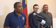 Don Davis speaks on government shutdown in Goldsboro