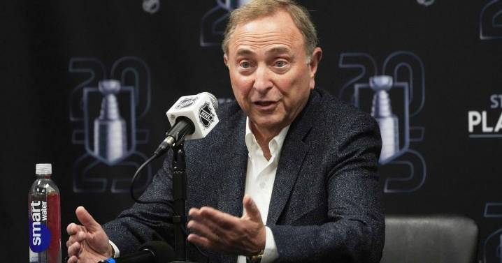 Expansion not discussed at the NHL's Board of Governors meeting, Bettman says