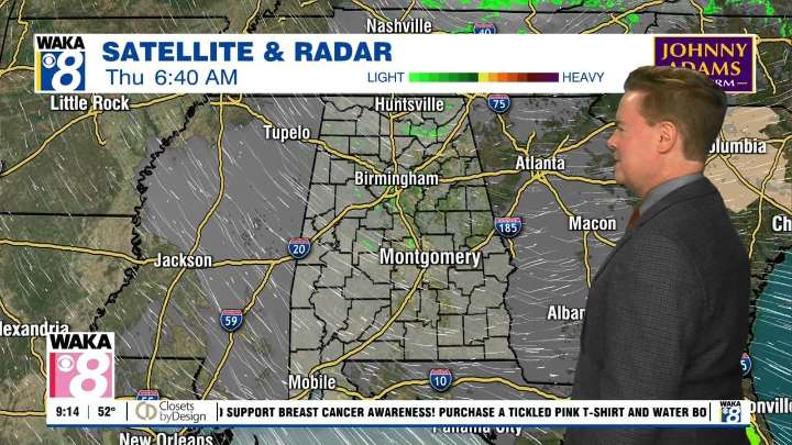 Staying cool today as drier air blows in