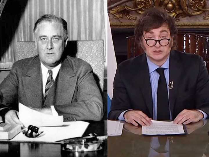 La ayuda que buscan Milei y Caputo en EE.UU.: nació con el New Deal y se usó en la Caída del Muro y el Tequila