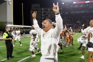 Texas’ Steve Sarkisian calls report on NFL interest ‘absolutely ridiculous’