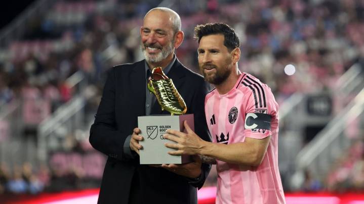 Messi receives Golden Boot, Garber says he 'reset MLS trajectory'