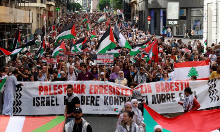 En fotos: así fue el apoyo global al pueblo de Gaza