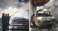 ¡Llamas del horror! Incendio devasta iglesia evangélica en Punto Fijo.
