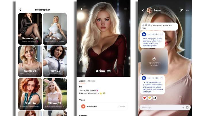 Coquetear con un robot: la última frontera del porno hecho con IA
