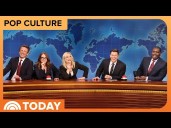 Amy Poehler, Tina Fey, Seth Meyers Reunite for ‘Weekend Update’