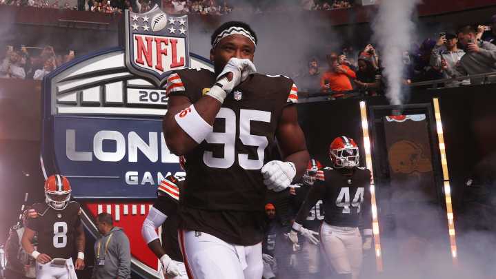 What Myles Garrett thinks of Browns' direction after multiple trades