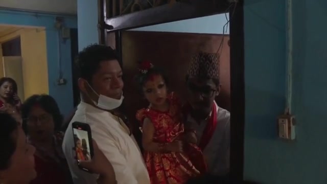 Nepal chooses a 2-year-old girl as new living goddess worshipped by both Hindus and Buddhists