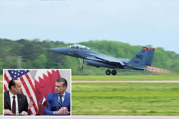 Pentagon agrees to host Qatari F-15 fighter jets and pilots in Idaho