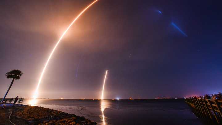 Florida rocket launch coincides with daylight saving time, sonic boom