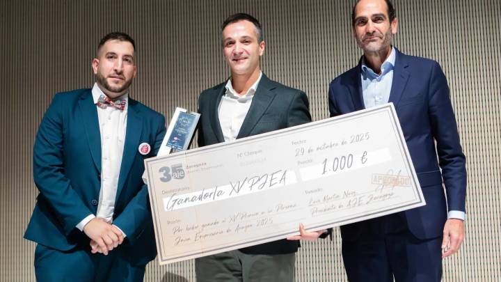 Alejandro García se alza con el XV Premio Persona Joven Empresaria de Aragón