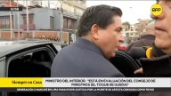 Ministro del Interior, Vicente Tiburcio, sobre posible toque de queda: "Está en evaluación del Consejo de Ministros"