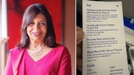 Kiran Mazumdar-Shaw unimpressed with IndiGo's 'gourmet cuisine' menu, shares post