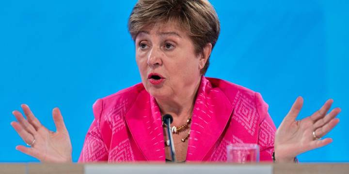 'Buckle up': IMF chief tells business community that 'uncertainty is the new normal and it is here to stay'