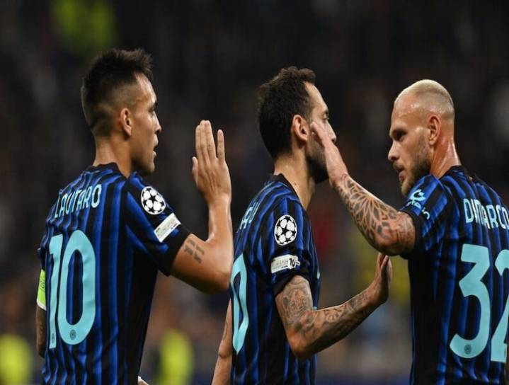 Inter Milan golea “0‑3” a Slavia Praga