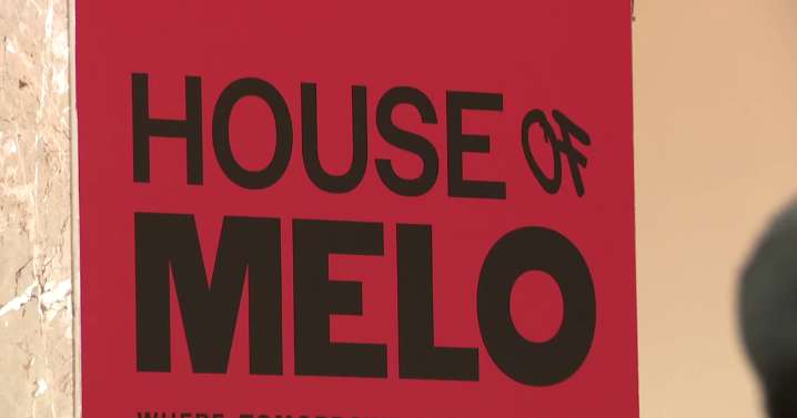 Carmelo Anthony's "House of Melo" exhibit opens at Baltimore's historic Pratt Library