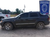 Aseguran auto baleado y explosivo en Guachochi 