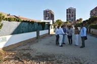 Continúa la peatonalización de los accesos a la playa desde la avenida del Océano en Punta