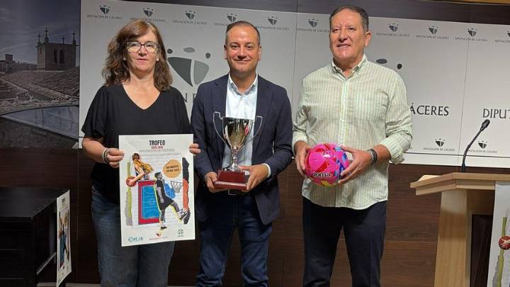 Empuje de la Diputación de Cáceres a sus clásicos torneos de baloncesto y fútbol sala