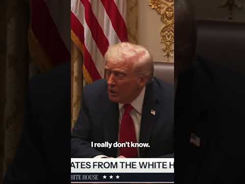 'I don't like you either': Trump confronts Australian ambassador in awkward exchange #shorts