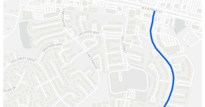 Frederick looking to introduce traffic calming measures on Hillcrest Drive, Rosemont Ave.