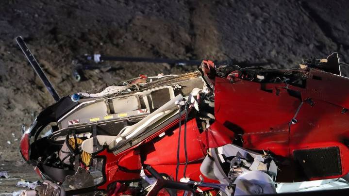 California fire captain enlists motorists to lift downed chopper after hearing trapped medic groan