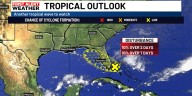 Tropical disturbance being watched near Florida