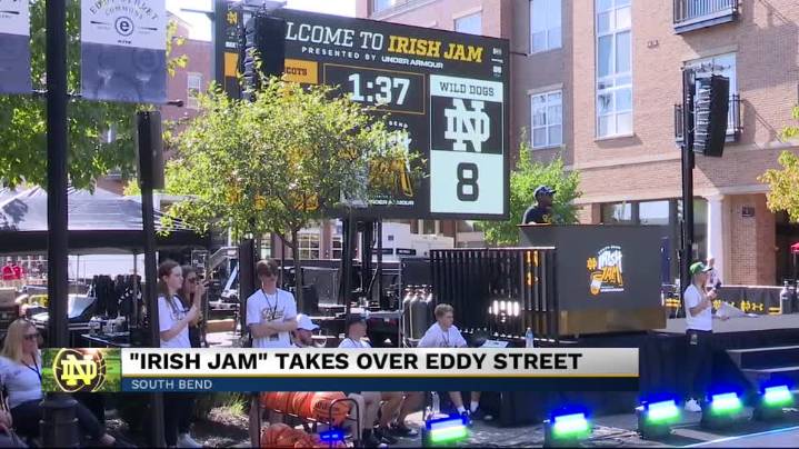 Notre Dame hosts first-ever Irish Jam on Eddy Street
