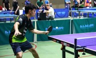 Bruno Velázquez, el tenimesista de la UNLaM medallista en los JUC