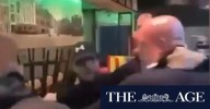 Darts champion caught in kebab shop brawl