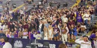 Aggie fans invade Tiger Stadium student section during disappointing LSU game