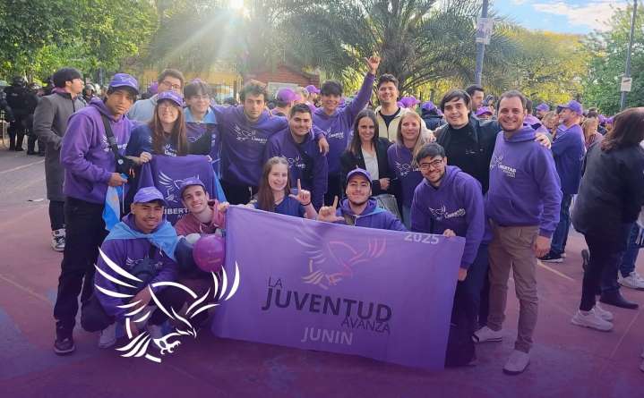 La Libertad Avanza Junín presente en el acto de Javier Milei